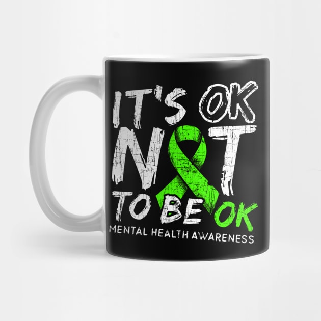 It's OK Not To Be OK - Mental Health Awareness Month by phoxydesign